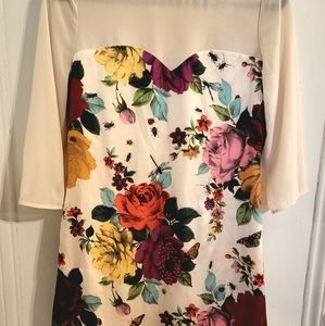 Ted Baker Floral Beaded Dress